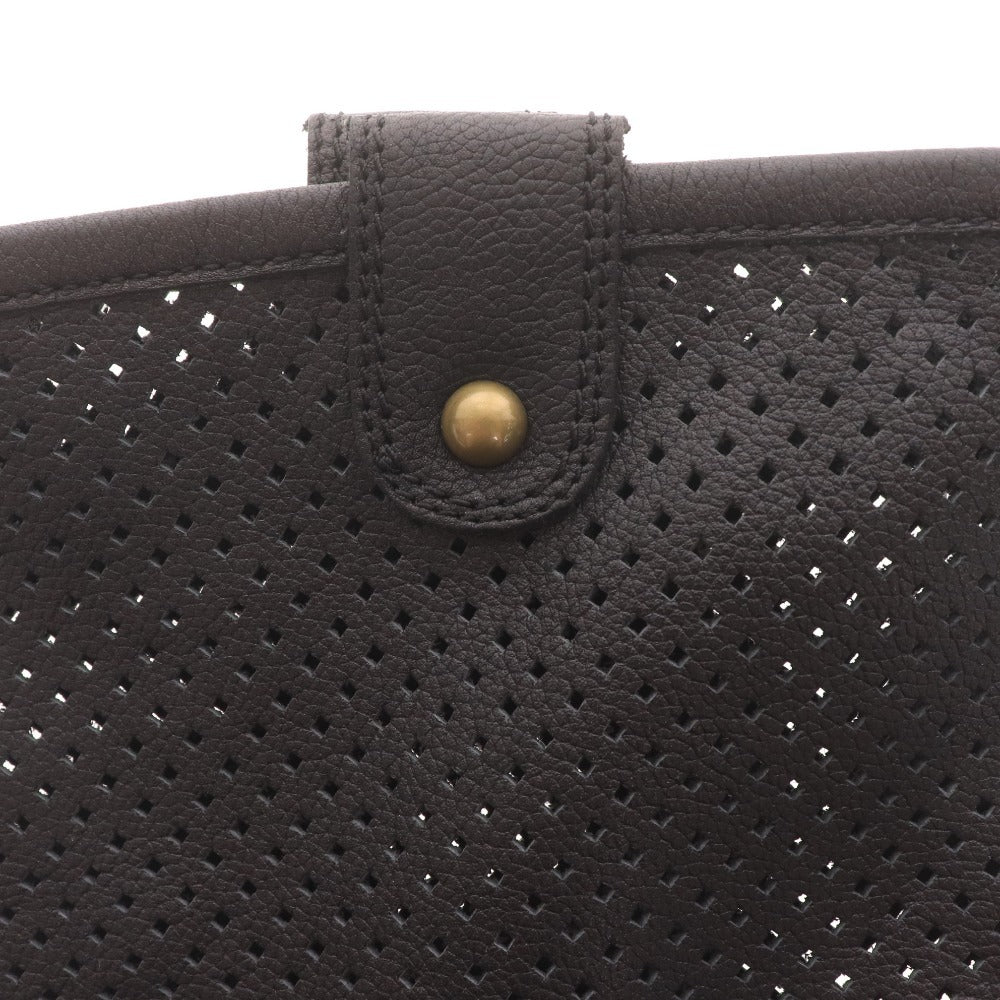 ■ BATHROOM バスルーム ミドルブーツ 革靴 レザー プルオン メッシュ レディース S (22cm~22.5cm相当) ブラック