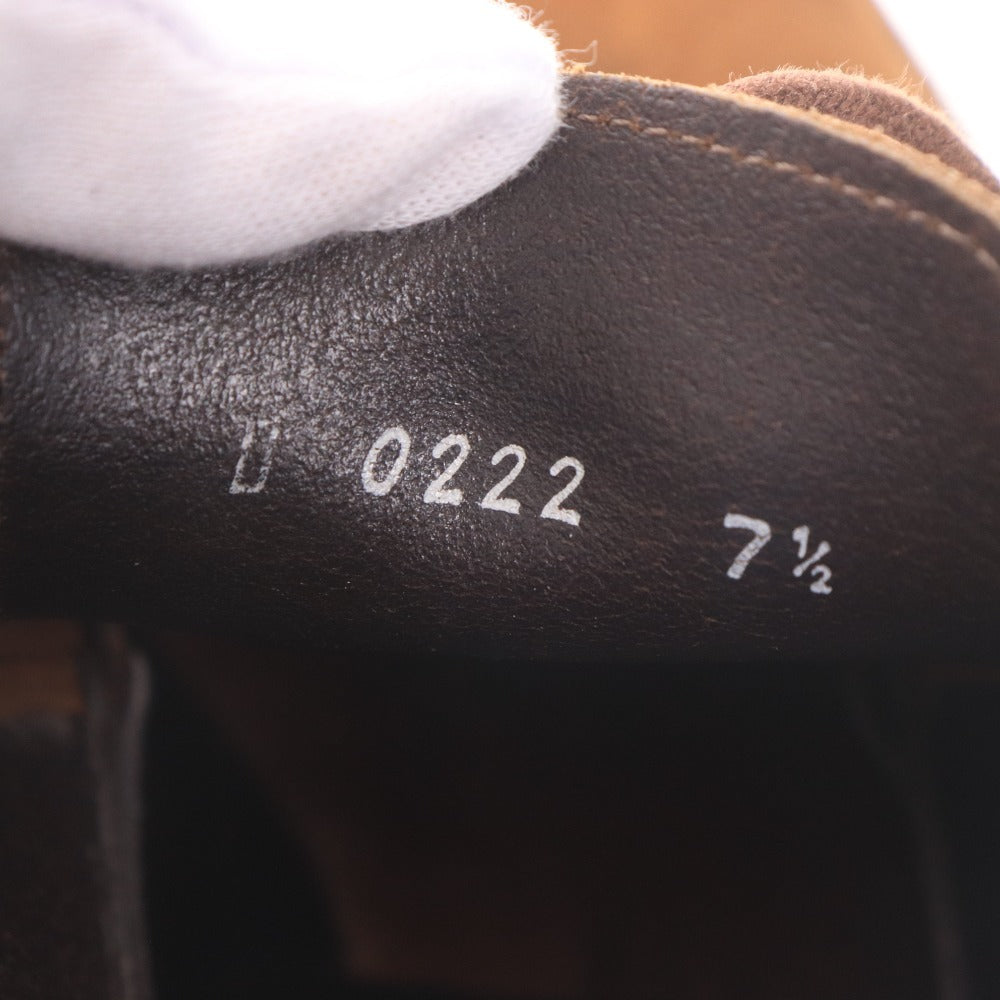 ■ ダージリンデイズ ユナイテッドアローズ レースアップシューズ 靴 ハイカット スエード メンズ 7 1/2 ブラウン