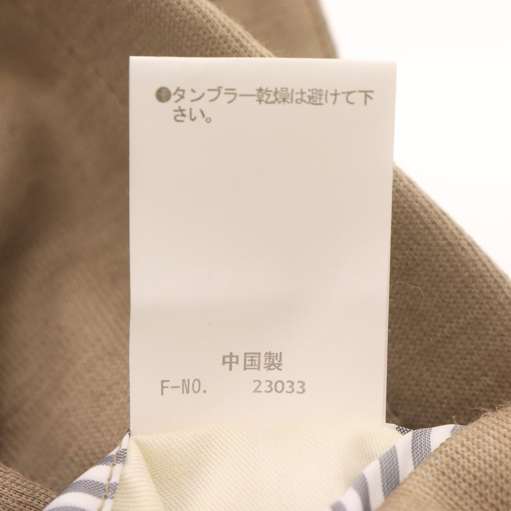 ■ NICOLE ニコル テーラードジャケット 長袖 アウター 襟 フロントボタン 胸ポケット メンズ 46 (Mサイズ相当) ベージュ系