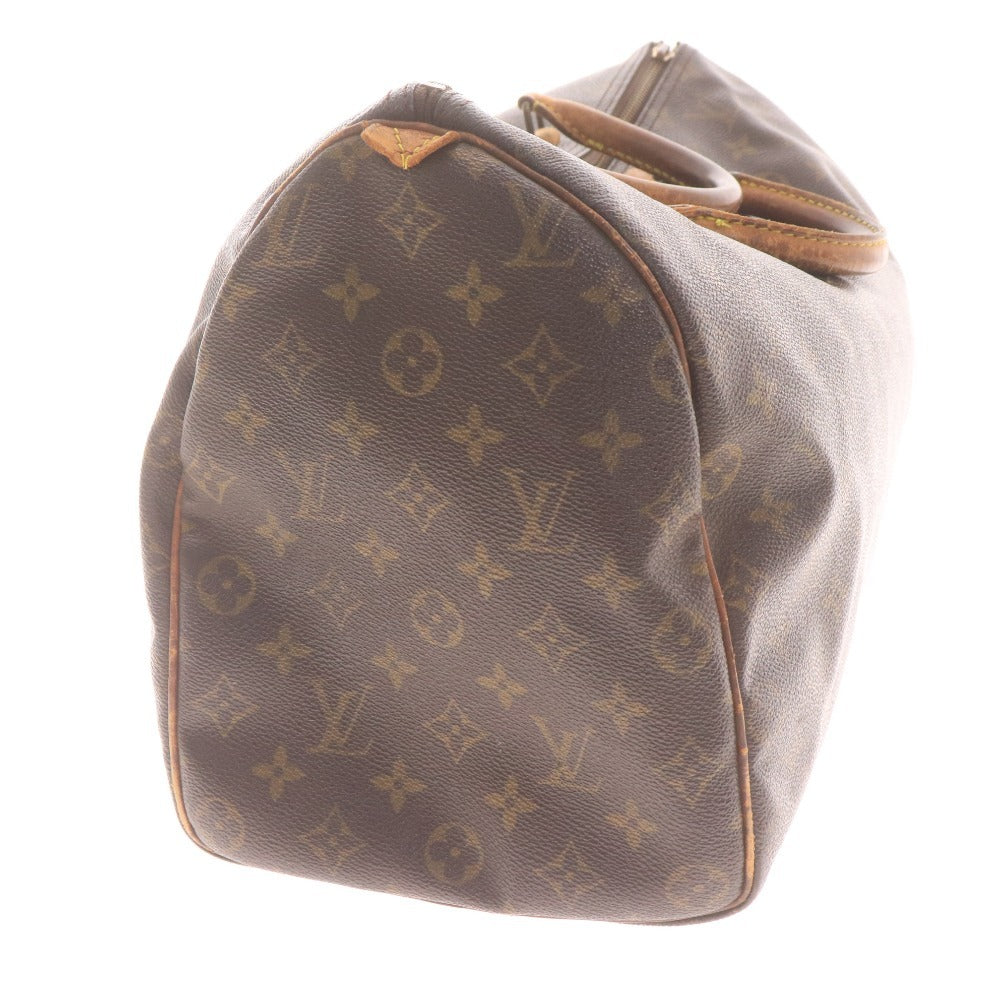 ■ LOUIS VUITTON Louis Vuitton Boston Handbag VI 882 Monogram Logo with Lock and Key, Women's Brown