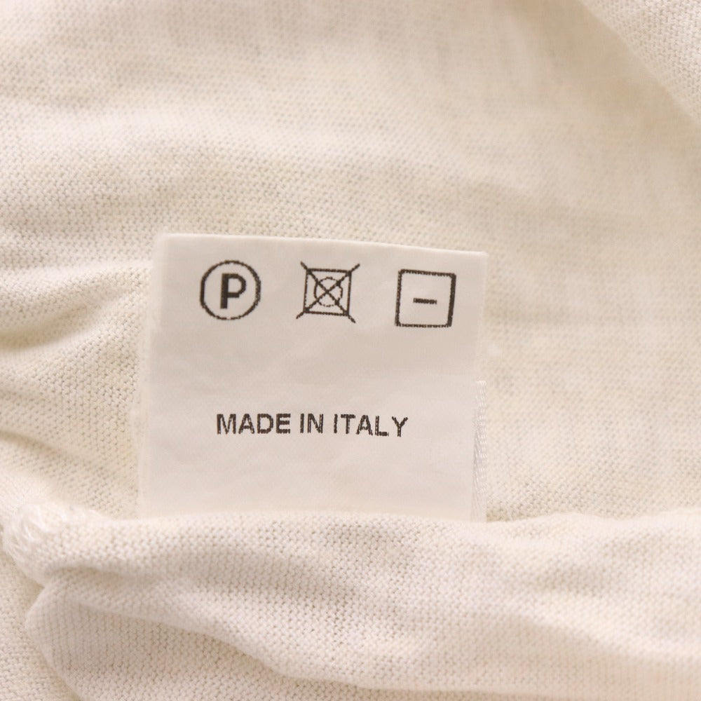 ■ ニールバレット Tシャツ 半袖 トップス 総柄 丸首 メンズ L ベージュ