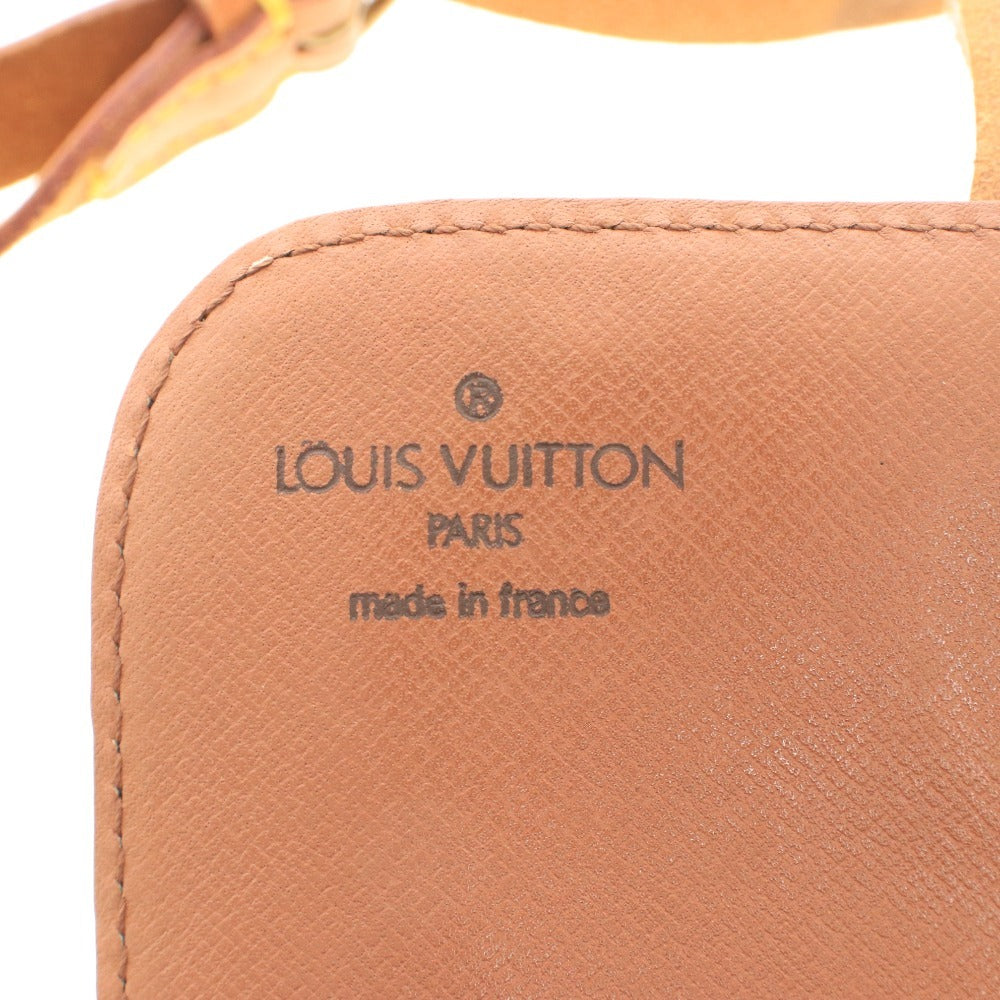 ■ ルイヴィトン カルトシエール モノグラム ショルダーバッグ 鞄 ベルト金具 オープンポケット レディース ダークブラウン