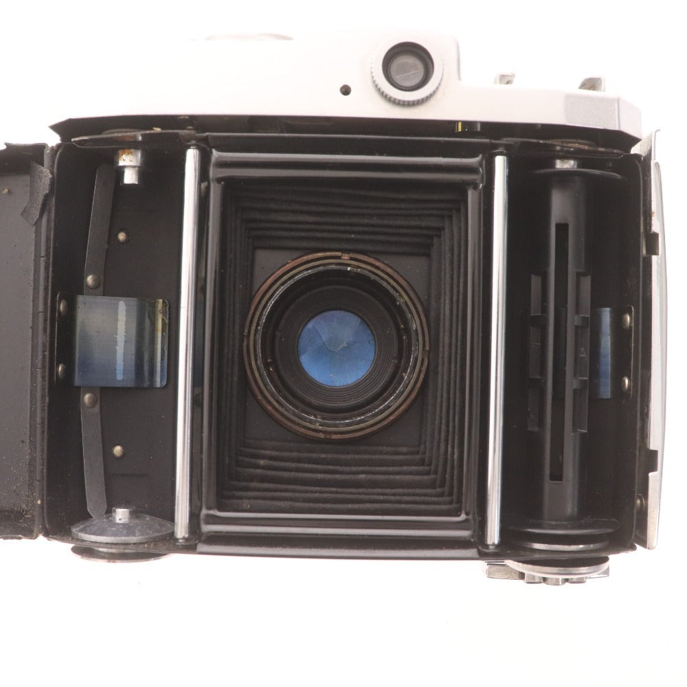 ■ Konica Pearl II Film Camera, Bellows Camera, 1:4.5 f=75mm, with Cover