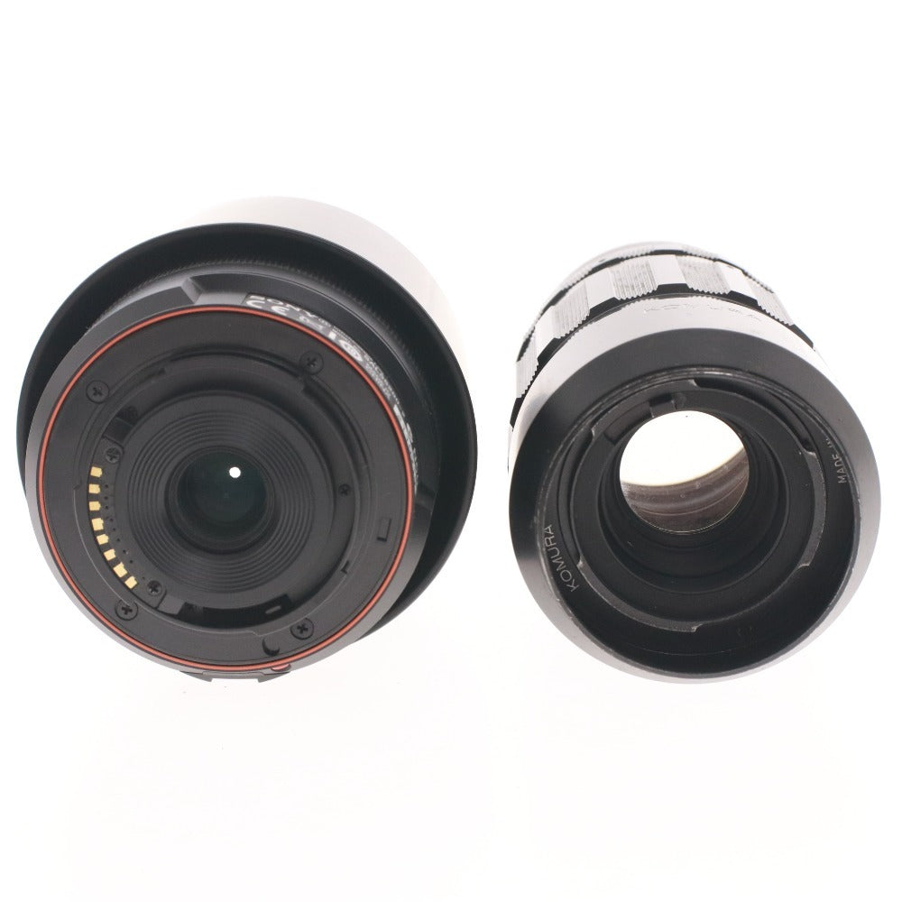 ■ Carl Zeiss, Olympus, Minolta, etc. Camera Lens Set of 8 (Bulk Sale) Tessar 1:4.5 f/75mm, Zuiko Auto-T 1:3.5 f/100mm, etc.