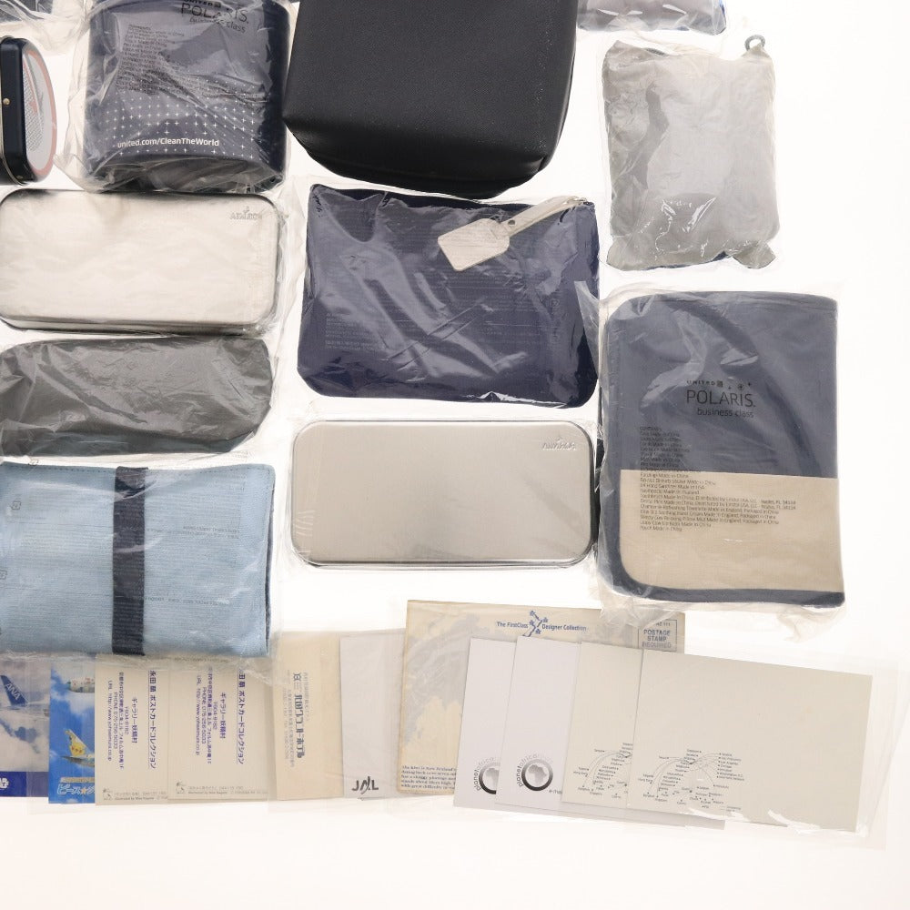 ■ ユナイテッド航空 ANA ターキッシュエアラインズ カタール航空 等 アメニティ グッズ 等 大量セット まとめ売り 非売品 新品 未使用