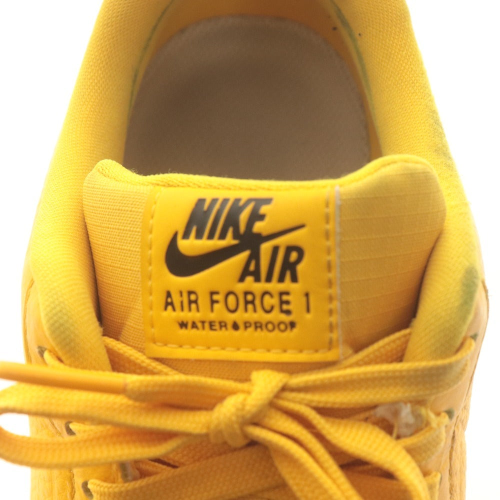 ■ ナイキ スニーカー 靴 Nike Air Force 1 '07 Pro-Tech WP University Gold 防水 FB8875-700 紐 メンズ 28cm ゴールド風イエロー