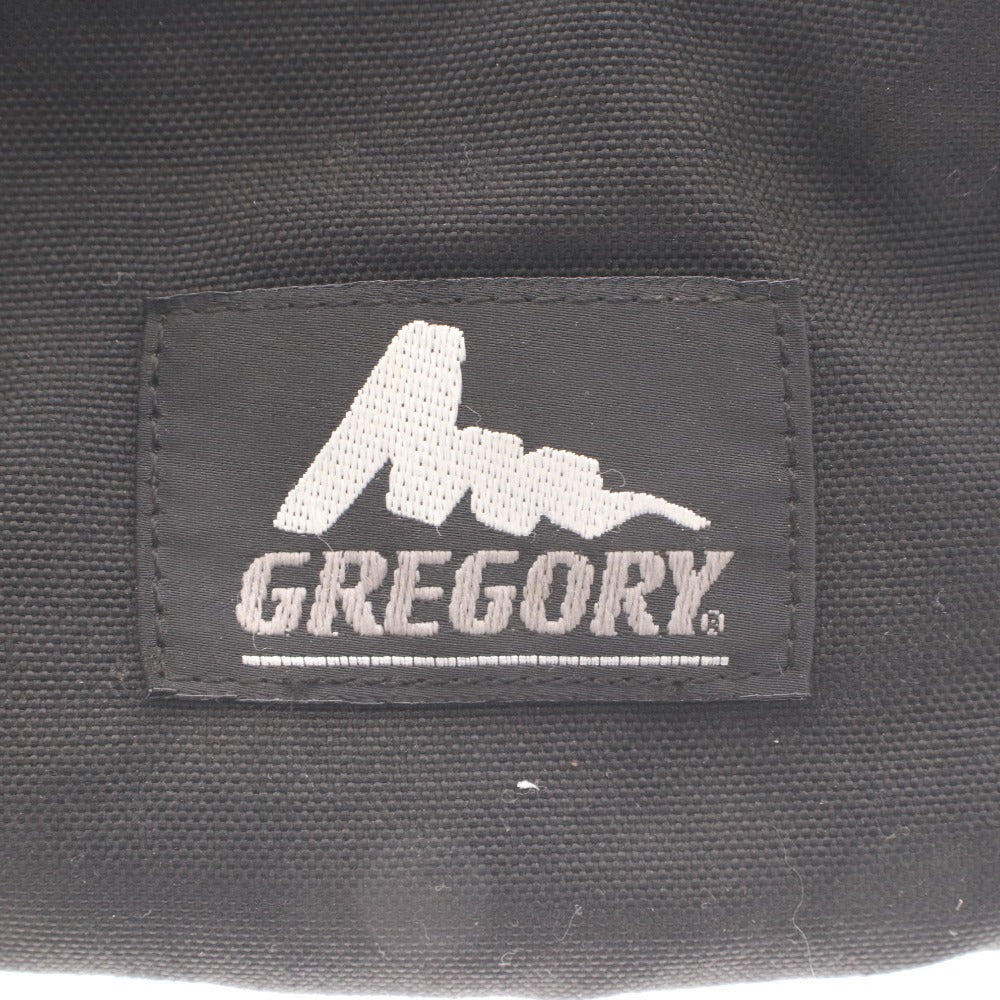 ■ GREGORY グレゴリー ウエストポーチ バック 鞄 ファスナー ポケット メンズ S カーキグレー系 ブラック系