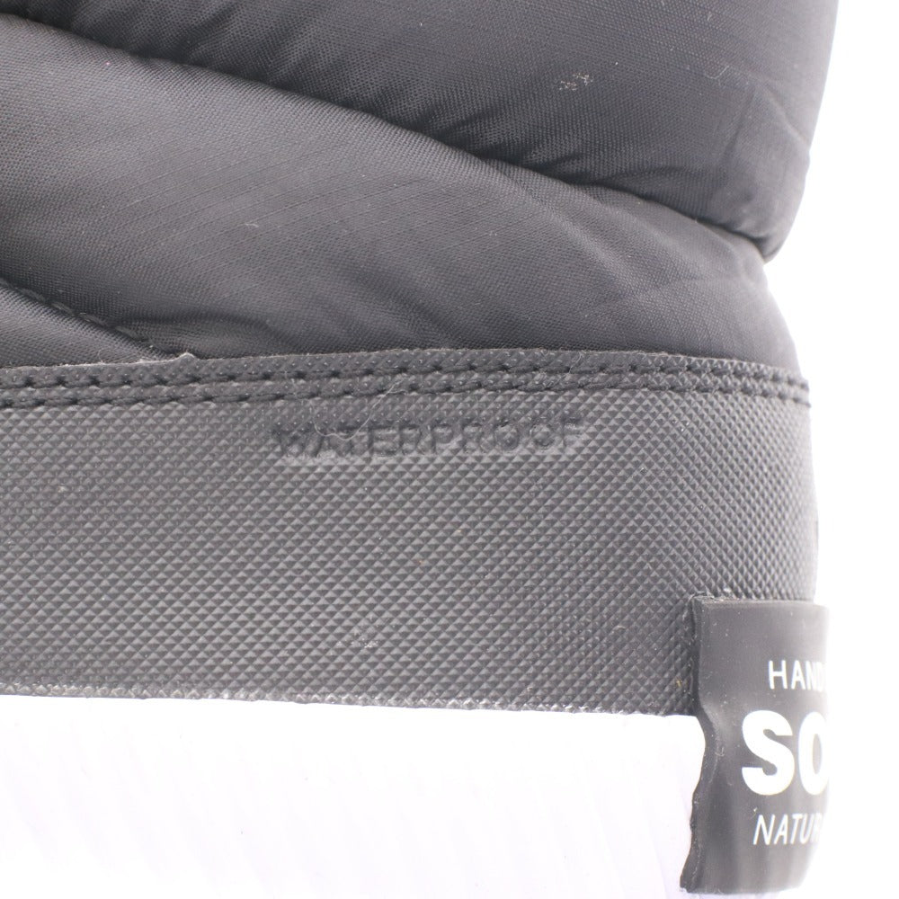 SOREL Out and About 3 Boots (4439) Women's Puffy Zip Snow Boots, Size 25cm, Black, Unused