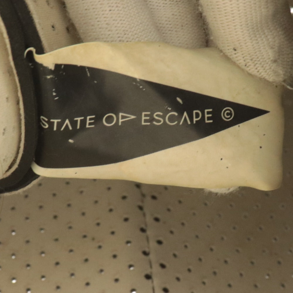 ■ STATE OF ESCAPE ステートオブエスケープ ハンド トートバッグ 鞄 大容量 幅61.5cm メンズ レディース ブラック 黒 小物入れ付き