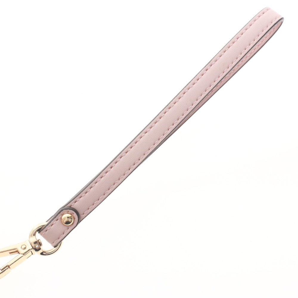 ■ Michael Kors Long Wallet, Zip-Around, Logo, MK Pattern, Women's, Pink, White