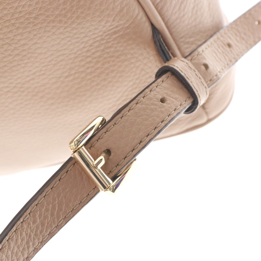 ■ マイケルコース リュック 鞄 ロゴ レディース ベージュ