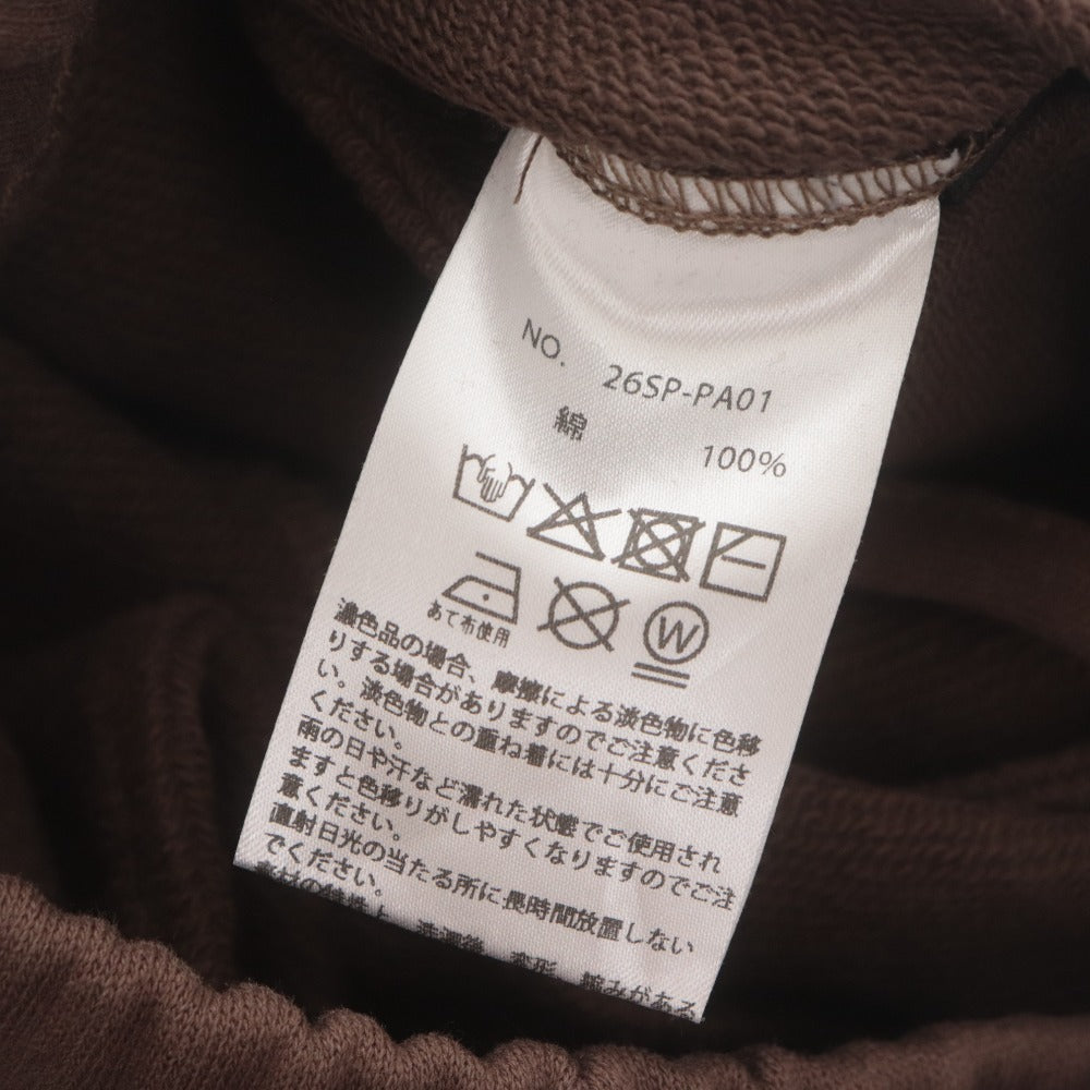 ■ FICTION TOKYO Side-Cut Sweatpants Bottoms Women's Free Size Brown With Tags Unused