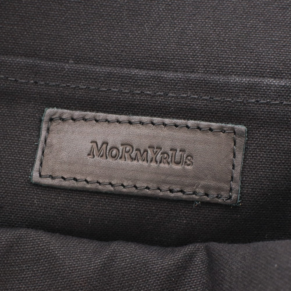 ■ MORMYRUS モルミルス トートバッグ ハンドバッグ 鞄 ファスナー ポケット メンズ ブラック