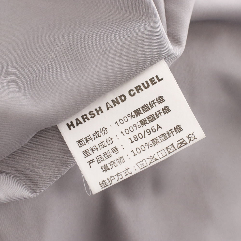 ■ ハーシュアンドクルーエル HARSH AND CRUEL 中綿ジャケット メンズ XL ライトグレー