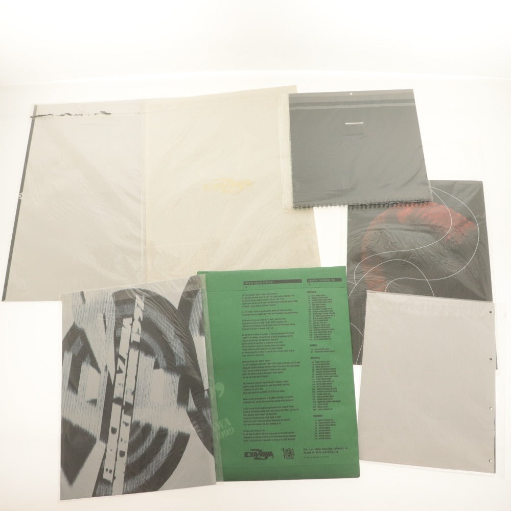 ■ Eikichi Yazawa Pamphlet Calendar 7-piece Set 1996 1997 1998 1999 WILD HEART YES SUBWAY EXPRESS, etc. Includes unopened and unused items