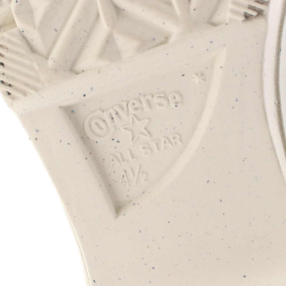 ■ CONVERSE コンバース スニーカー シューズ 靴 オールスター 紐 ファスナー メンズ レディース 4 1/2(23.0~23.5cm相当) ブラック