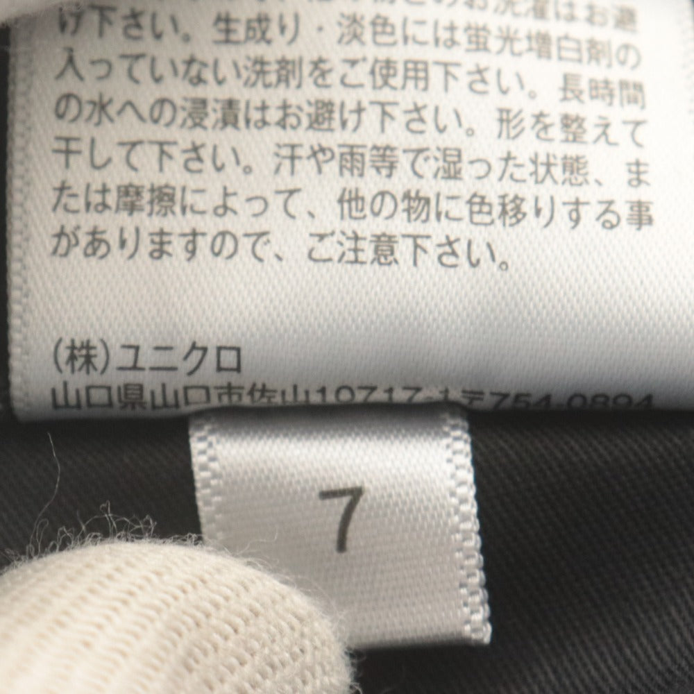 ■ UNIQLO JEANS ユニクロ デニムパンツ バギーカーブジーンズ 男女兼用 メンズ レディース 30 (S~M相当) ダークグレー