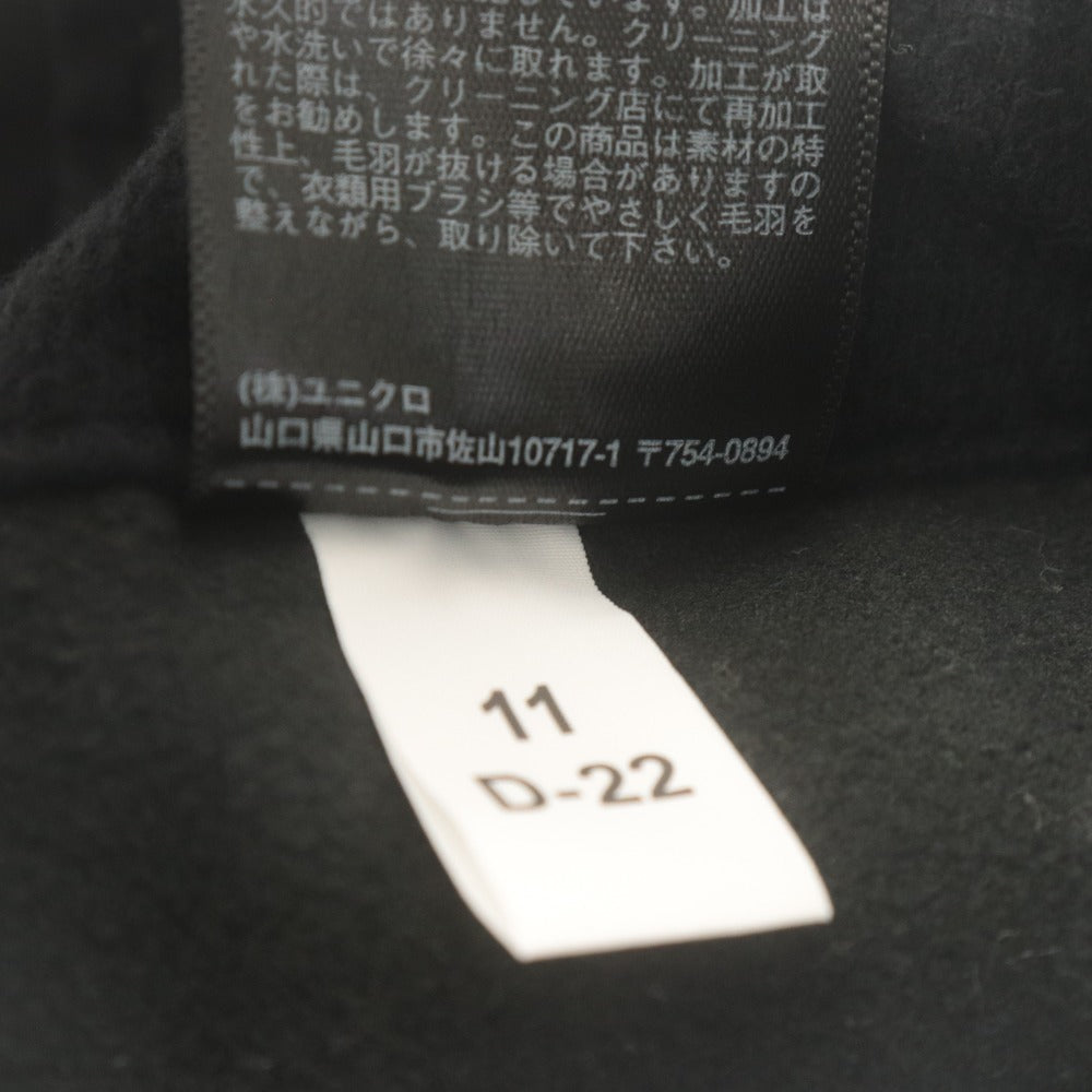 ■ UNIQLO ユニクロ ヒートテックギアパンツ ボトムス 紐ベルト付き イージー フィット 暖パン 縦ポケット メンズ M 黒 ブラック