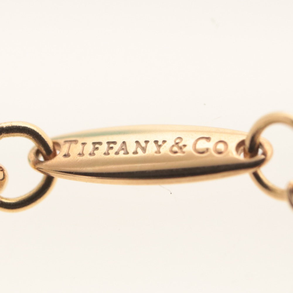 ■ ティファニー TIFFANY&Co. ネックレス ダイヤモンド ペンダント シングル エルサ ペレッティ ピンクゴールド K18PG 2.1g 付属品付き