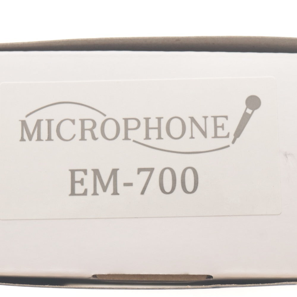 ■ YOGA マイクロフォン MICROPHONE EM-700 コンデンサー オムニディレクショナル エレクトレット ピンマイク 付属品付き 動作品
