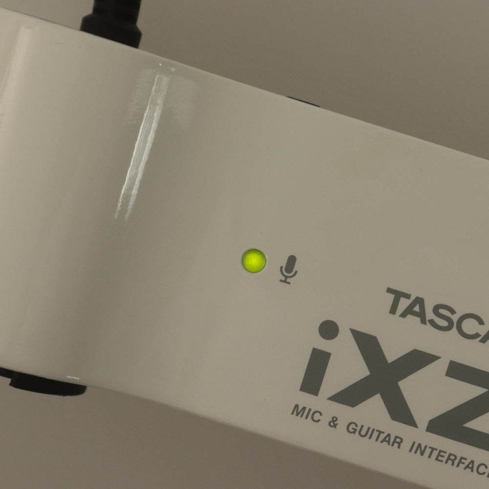 ■ TASCAM iXZ 2点セット まとめ売り マイク/ギター オーディオインターフェース iPad/iPhone/Android 用 付属品付き 未使用含む 動作品