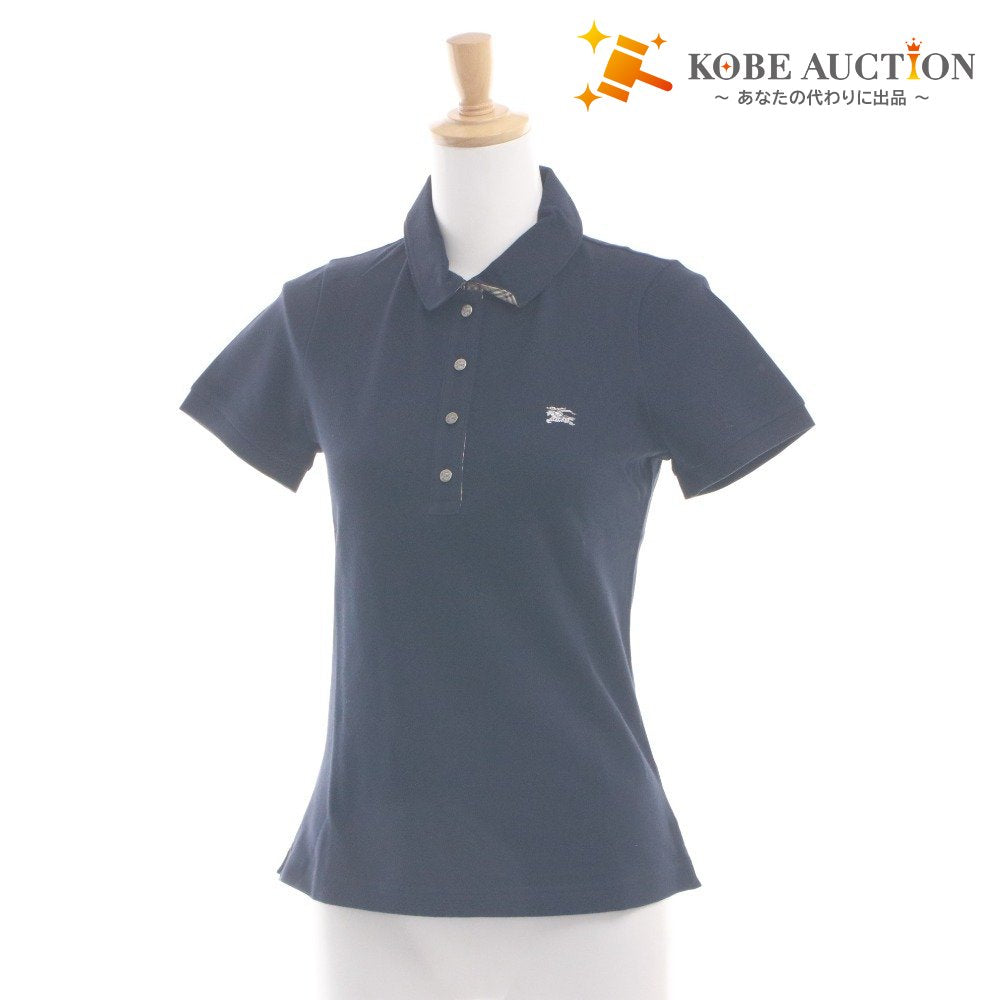 BURBERRY BLUE LABEL ポロシャツ □ BURBERRY BLUE LABEL