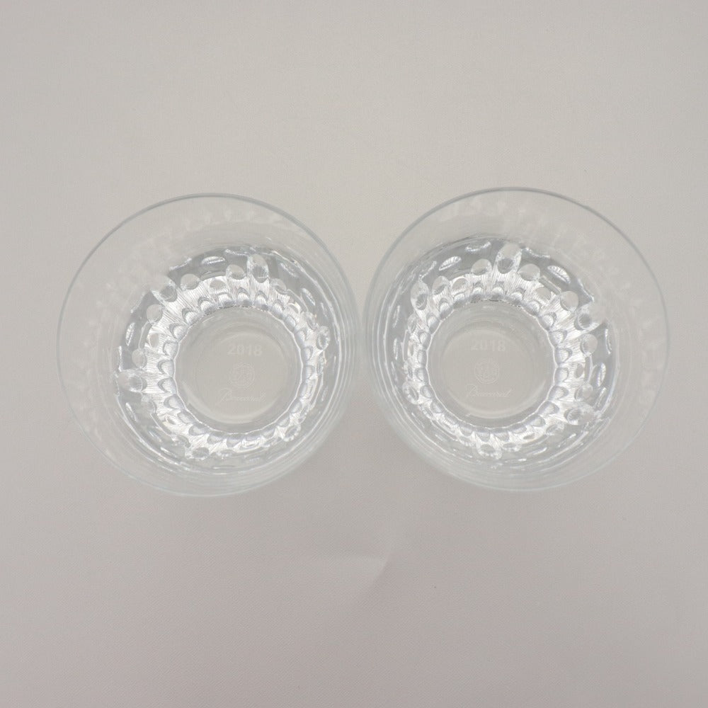 ■ Baccarat バカラ ロックグラス ペアグラス グラス イヤータンブラー フィオラ 2018 食器 ガラス 箱付き 未使用