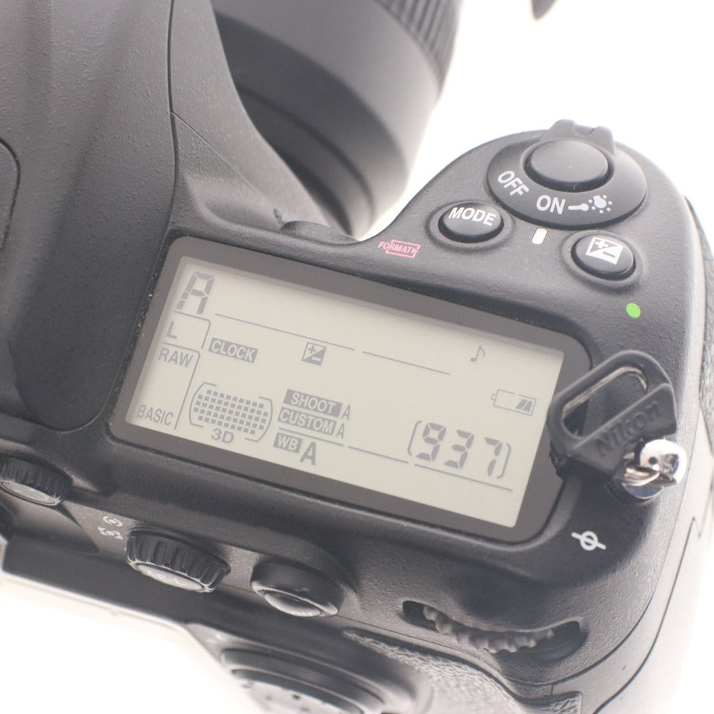 ■ Nikon D300 Digital SLR Camera DX SWM VR ED IF Aspherical Φ72 AF-S NIKKOR 18-200mm 1:3.5-5.6 with accessories, tested and working