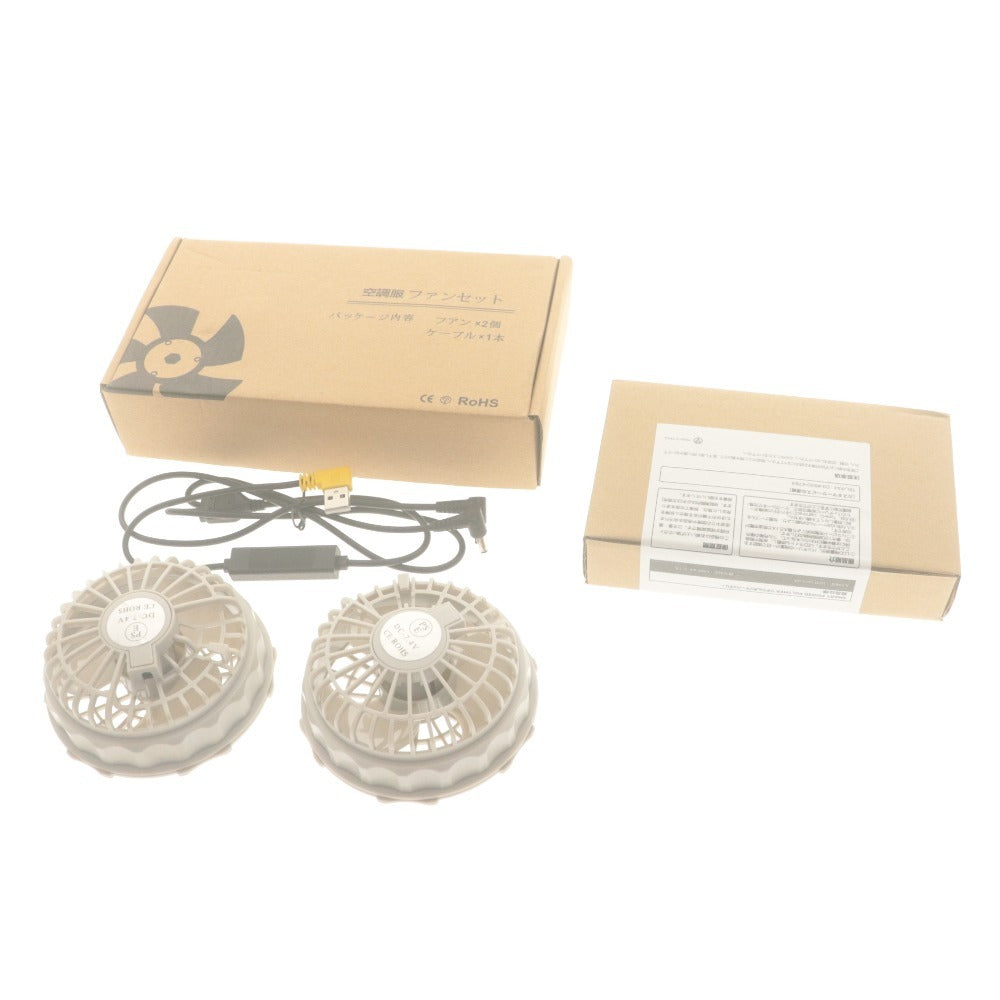 ■ Nozomii Air-conditioned Workwear Fan Battery 3-Piece Set T7 Work Clothes Short Sleeve M PSE Mark Attached Accessories Unopened Unused