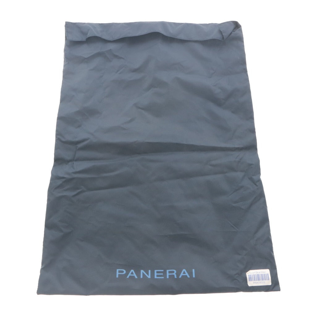 ■ Officine Panerai PANERAI Large Stole Non-Sale Novelty Italian-Made Linen Silk Blend Blue With Bag