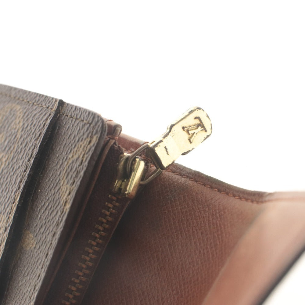 ■ LOUIS VUITTON Long Wallet Monogram Portefeuille Sarah M60531 Wallet Brown