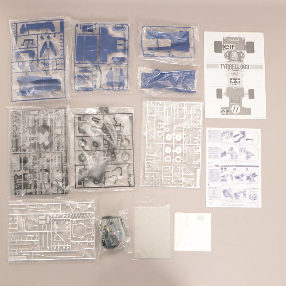 ■ Tamiya Plastic Model 1/12 Big Scale Series No.54 Tyrrell 003 1971 Monaco GP Assembly Kit New Unopened Boxed