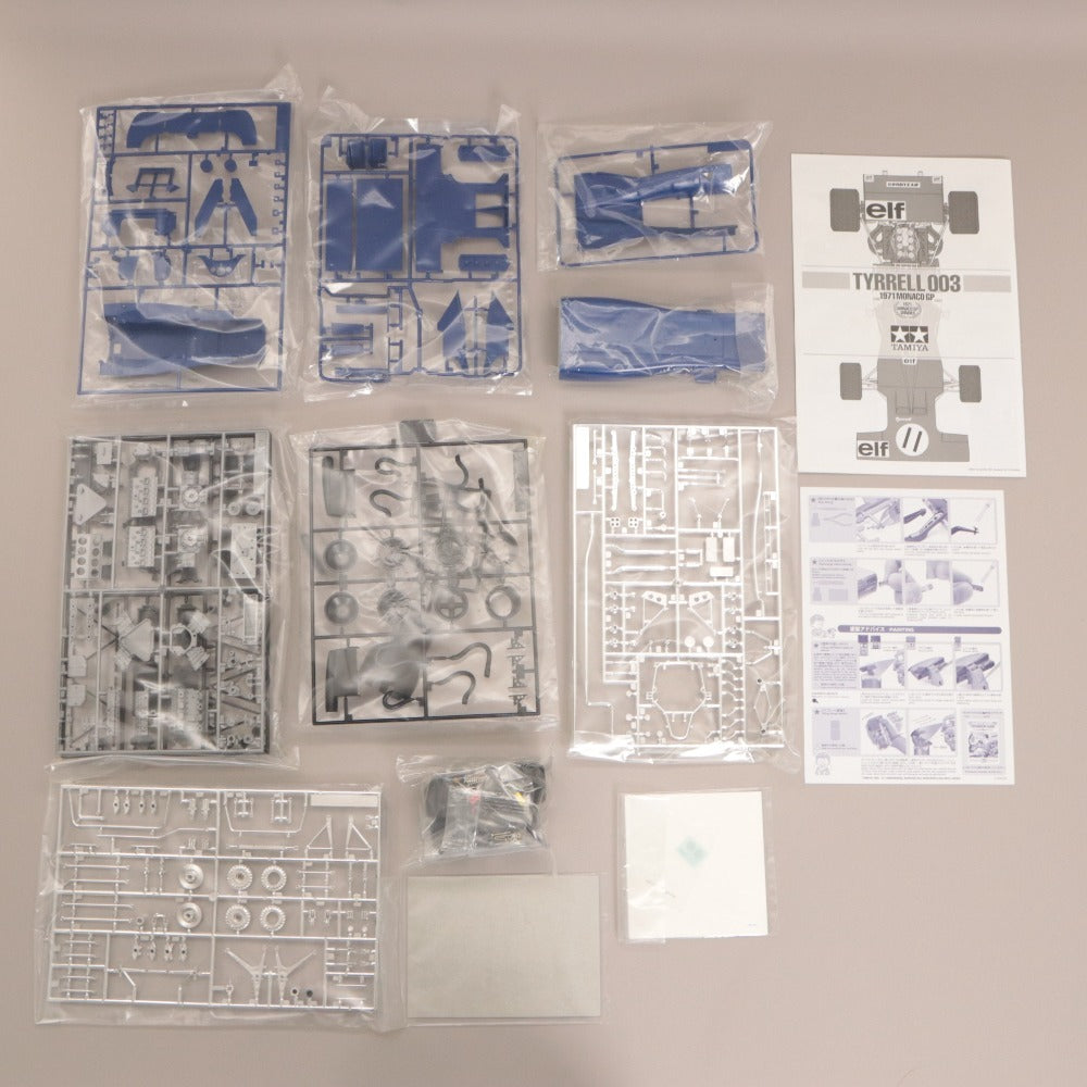 ■ TAMIYA Plastic Model 1/12 Big Scale Series No. 54 Tyrrell 003 1971 Monaco GP Assembly Kit New Unopened With Box