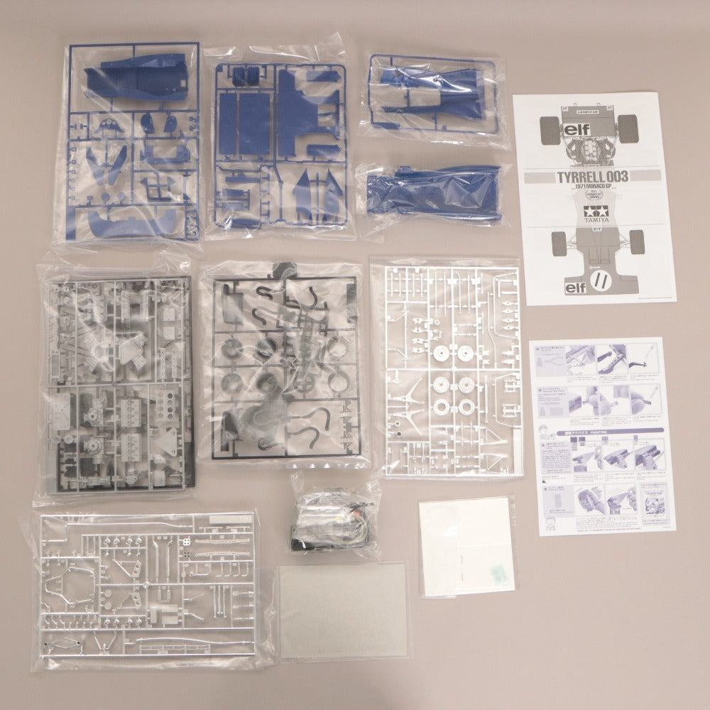 ■ TAMIYA Plastic Model 1/12 Big Scale Series No. 54 Tyrrell 003 1971 Monaco GP Assembly Kit New Unopened Boxed