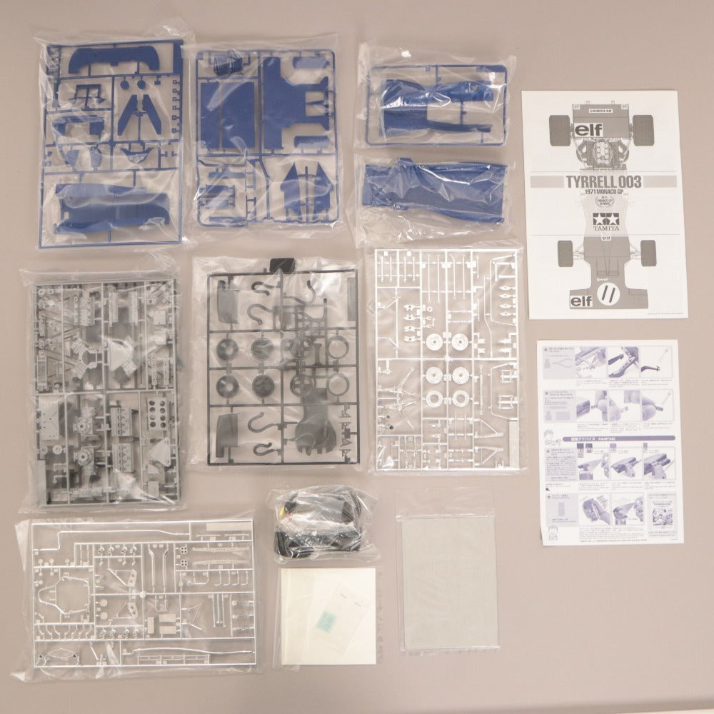 ■ TAMIYA Tamiya Plastic Model 1/12 Big Scale Series No. 54 Tyrrell 003 1971 Monaco GP Assembly Kit New Unopened Boxed