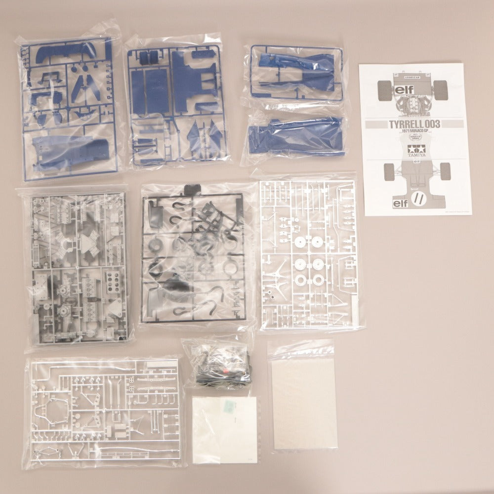■ TAMIYA Tamiya Plastic Model 1/12 Big Scale Series No. 54 Tyrrell 003 1971 Monaco GP Assembly Kit New Unopened Boxed