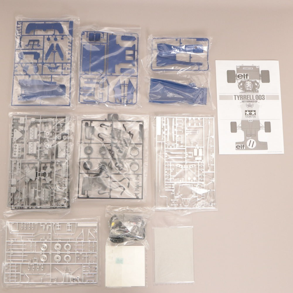 ■ TAMIYA Plastic Model 1/12 Big Scale Series No. 54 Tyrrell 003 1971 Monaco GP Assembly Kit New Unopened Boxed