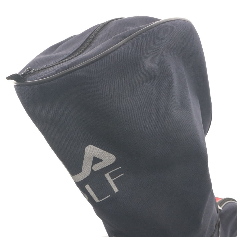 ■ FILA フィラ ゴルフバッグ キャディバッグ ゴルフ用品 6分割 約 125cm 2.9kg ネイビー系 レッド系