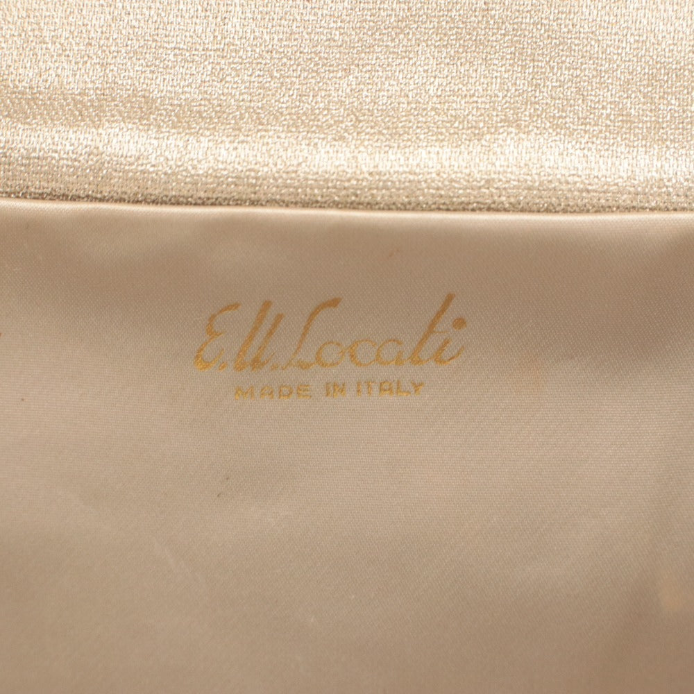 ■ Leu Locati レウロカティ ショルダーバッグ ハンドバッグ 鞄 ポケット シルバー 金具 チェーン レディース シルバー