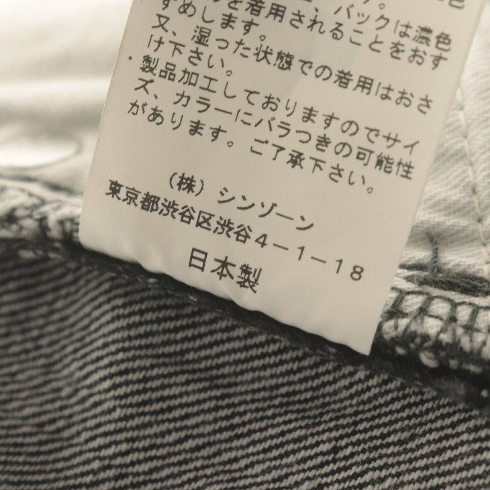 ■ シンゾーン THE SHINZONE デニムパンツ ボトムス ジーンズ カットオフ レディース 36(M~L相当) ダークグレー系
