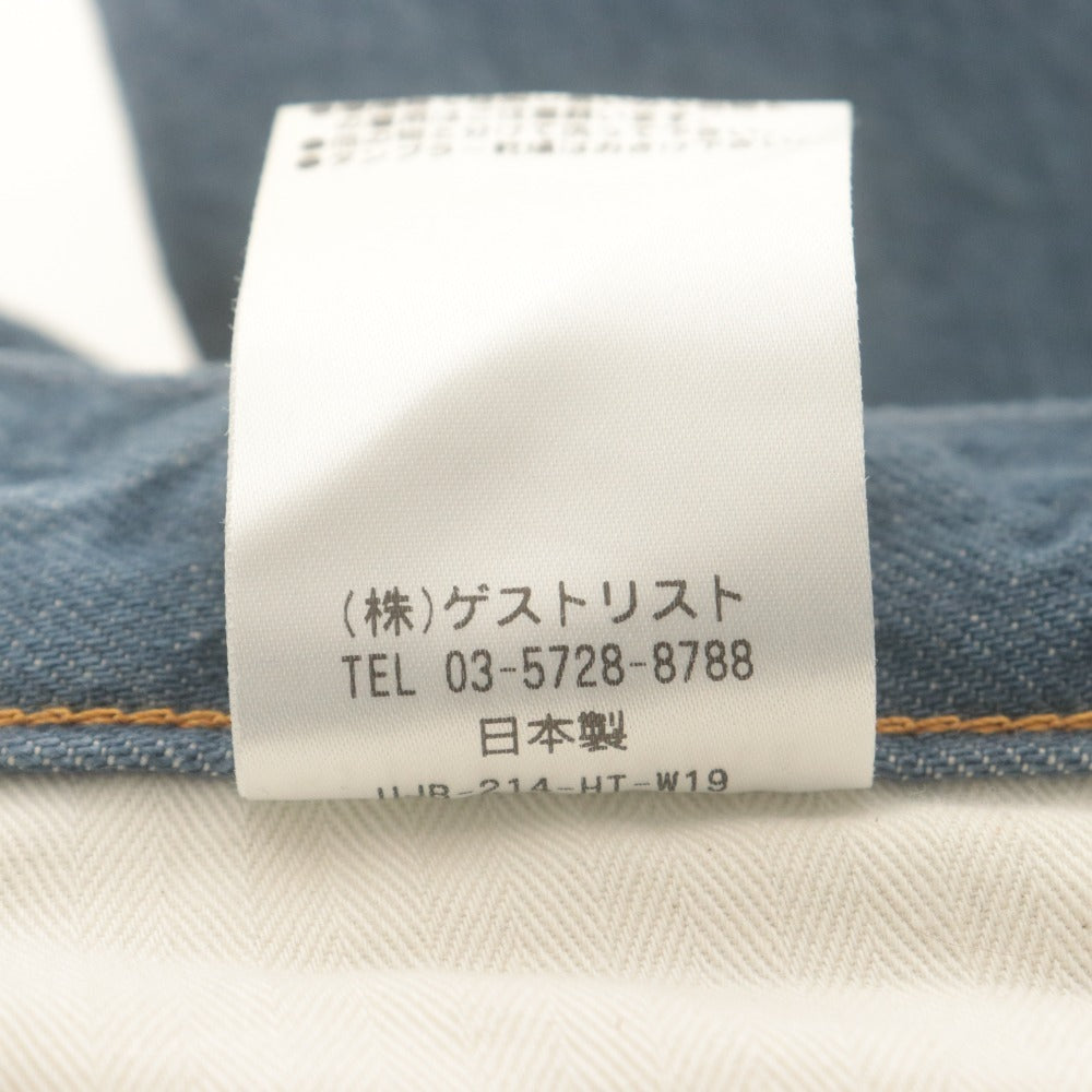 ■ アッパーハイツ upperhights デニムパンツ ボトムス ジーンズ スリム 日本製 レディース 23(XS~S相当)ブルー系