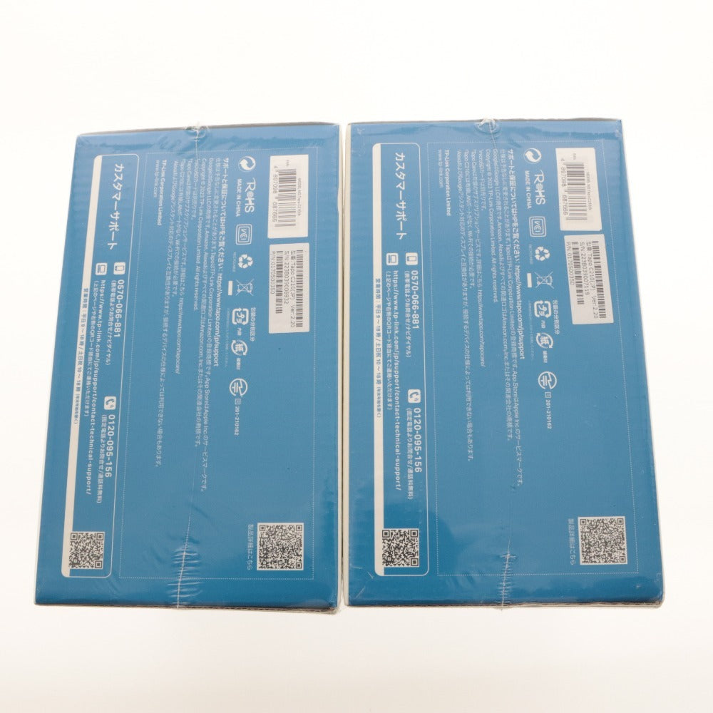 ■ TP-Link ティーピーリンク スマートカメラ 2台セット Tapo パンチルト ネットワーク Wi-Fiカメラ C210 フルHD 防犯 未開封 未使用