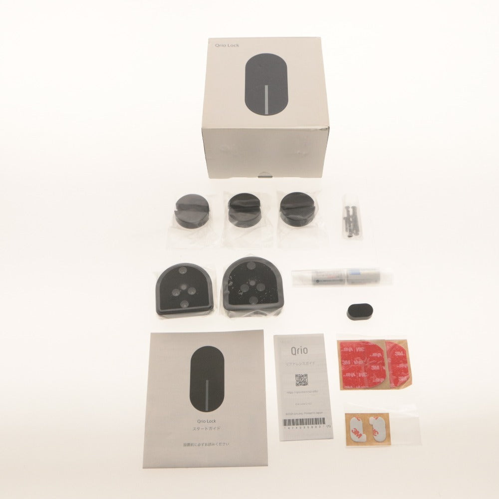 ■ Qrio キュリオ スマートロック Qrio Lock Q-SL2 後付け ハンズフリー解錠 オートロック セキュリティ 箱 付属品付き
