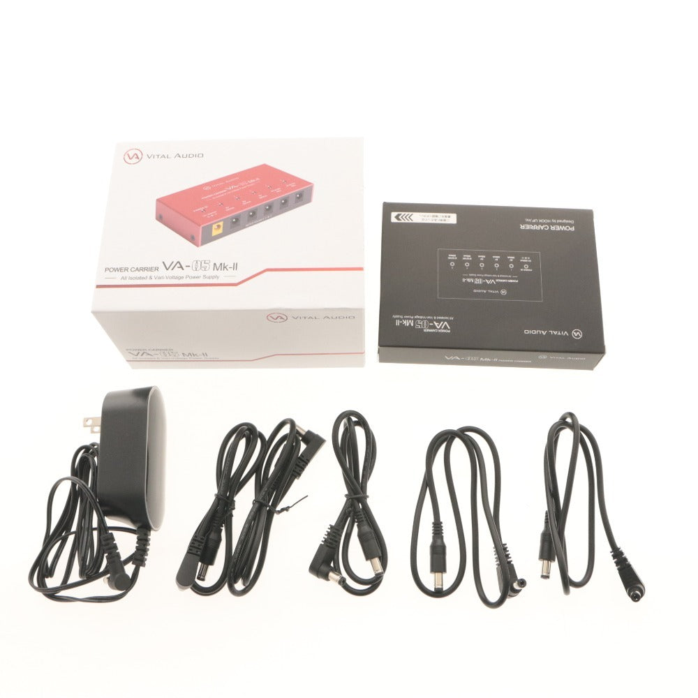 ■ Vital Audio ヴァイタルオーディオ パワーサプライ CARRIER VA-05 MkII エフェクトペダル用 フルアイソレート型 箱 付属品付き