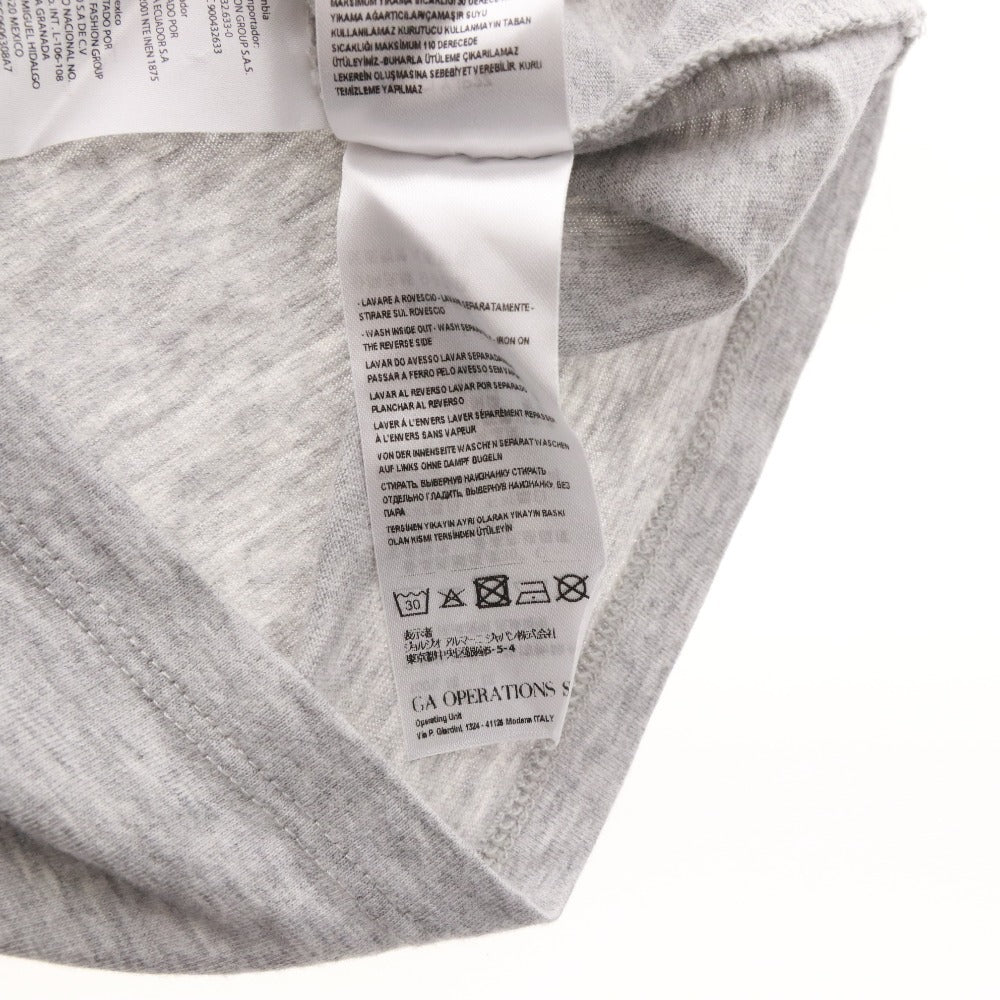 ■ アルマーニエクスチェンジ A/X ARMANI EXCHANGE Tシャツ カットソー 半袖 レディース XS ロゴ ライトグレー系