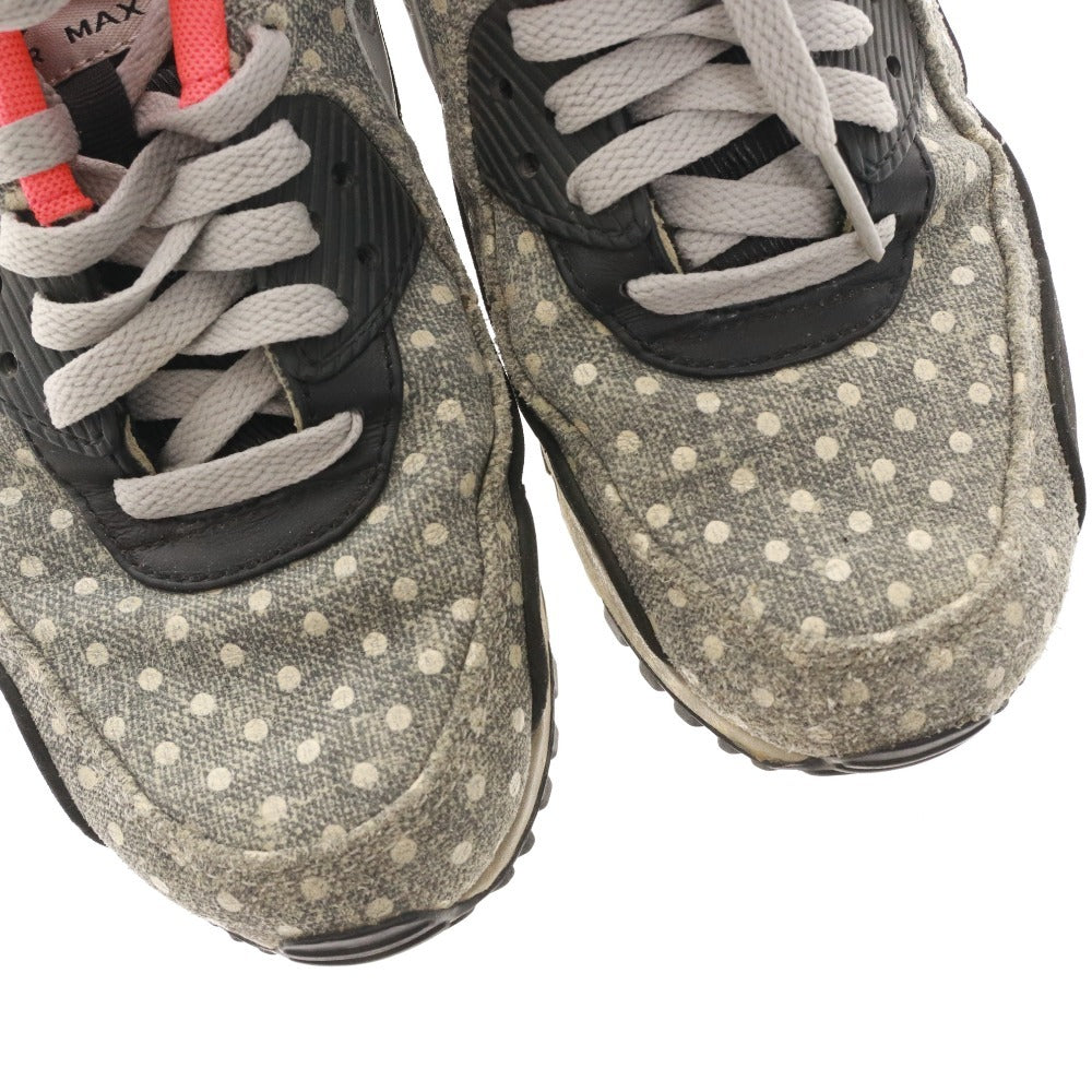 ■ Nike NIKE Sneakers Air Max 90 LTR Premium Polka Dot Shoes Women's 24cm Multicolor