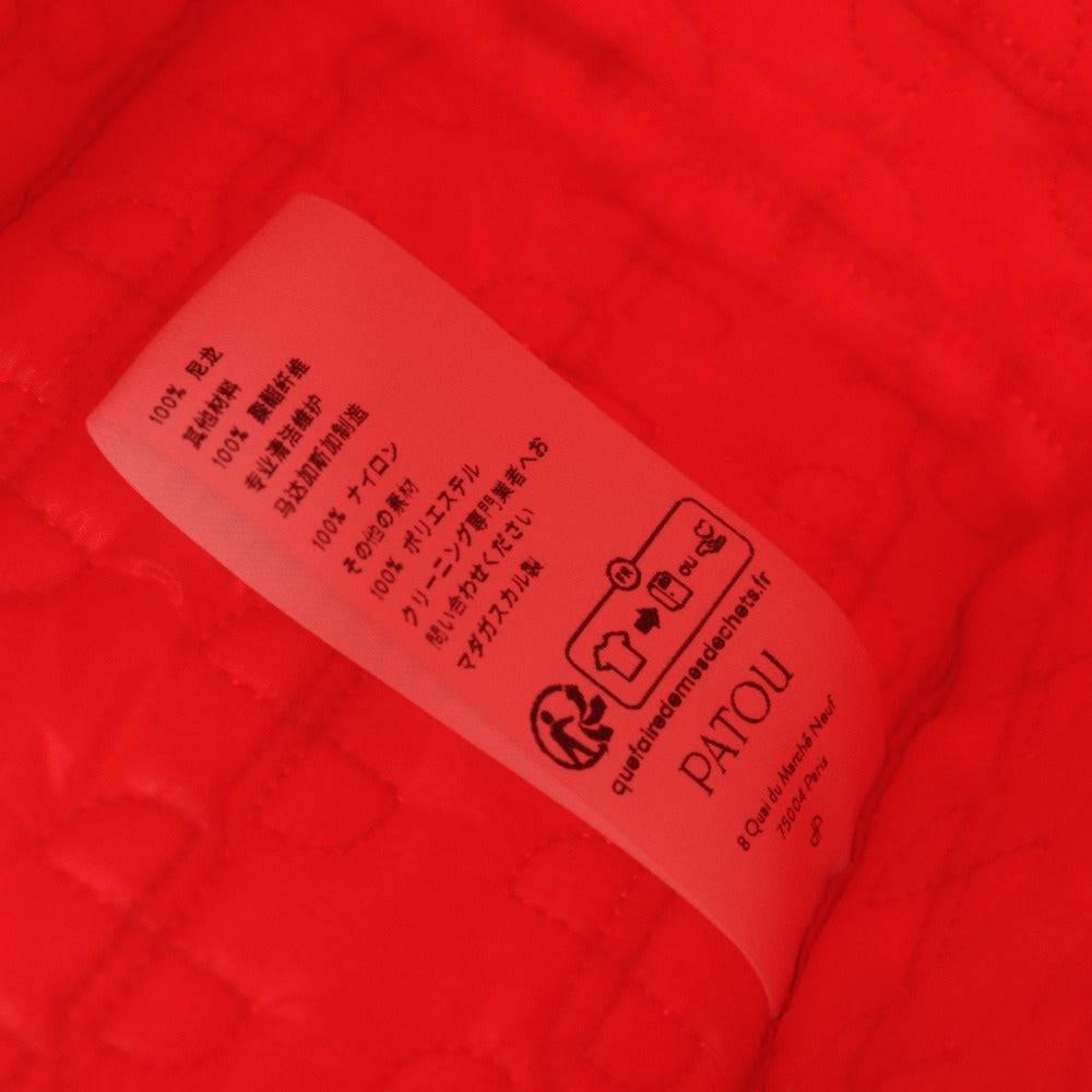 ■ パトゥ ショルダーバッグ ハンドバッグ 鞄 2WAY キルティング レディース レッド 袋付き
