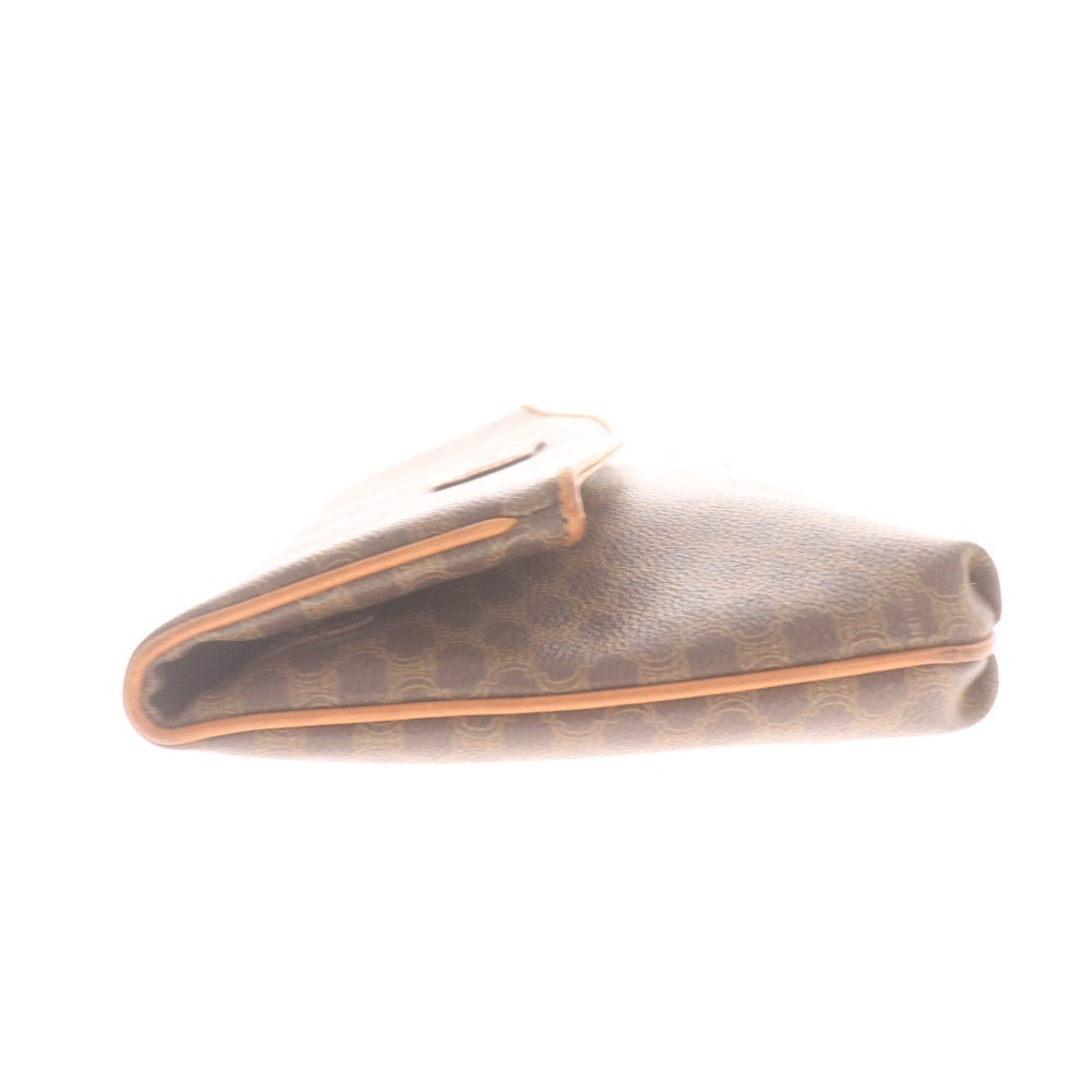 ■ セリーヌ クラッチバッグ セカンドバッグ M90 鞄 マカダム柄 メンズ ブラウン系