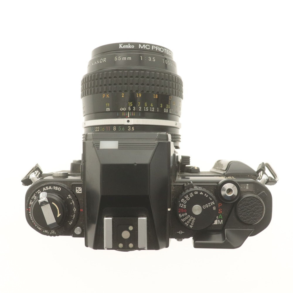 ■ ニコン フィルムカメラ&レンズ 5点セット まとめ売り FA 55mm 1:3.5 一眼レフ/Tokina AT-X 80-200mm 1:2.8/AF/CANON/Kenko 等 動作品