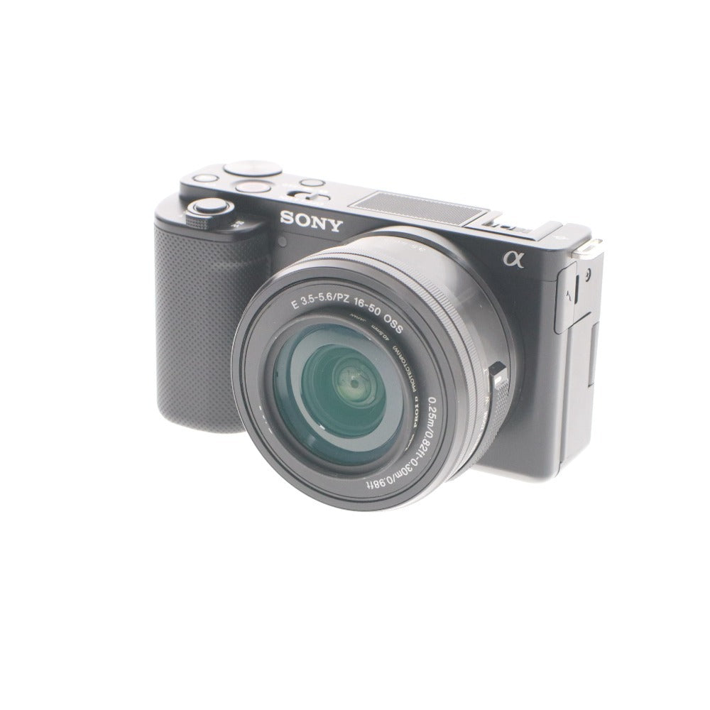 ■ SONY ソニー デジタル一眼カメラ VLOGCAM ZV-E10 ミラーレス一眼 レンズ E PZ 16-50mm F3.5-5.6 OSS 通電確認済み 付属品付き
